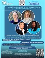 This is a friendly reminder that the Roy Adaptation Model (RAM) Workshop for Graduate Students is taking place this Friday, January 16, 2026. Sigma members and graduate students are welcome to attend.  Topic: Exploring the Roy Adaptation Model (RAM) for Graduate Nursing Students: RAM Middle Range Theory in Practice & Research Date: Friday, January 16, 2026 Format: Virtual via Zoom Times: Eastern: 1:00–4:00 PM Central: 12:00–3:00 PM Pacific: 10:00 AM–1:00 PM  Cost: FREE (registration required)  Register Here: https://www.surveymonkey.com/r/2026RAMGradStudentWorkshop